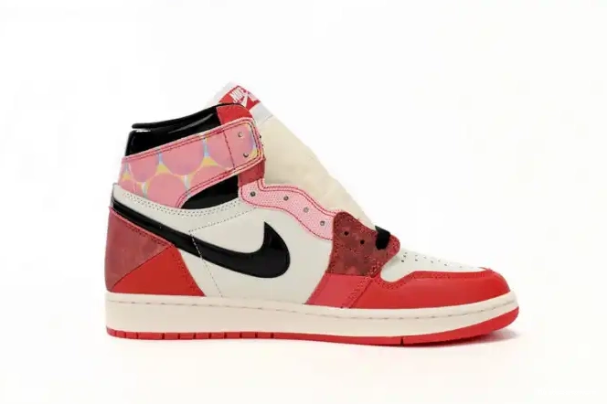 MaikeSneakers the High 1 OG Spider-Man Spider-Verse Jordan DV1748-601 Across 0402